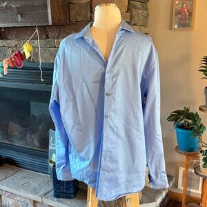 Calvin Klein Light Blue Button-Up Shirt
